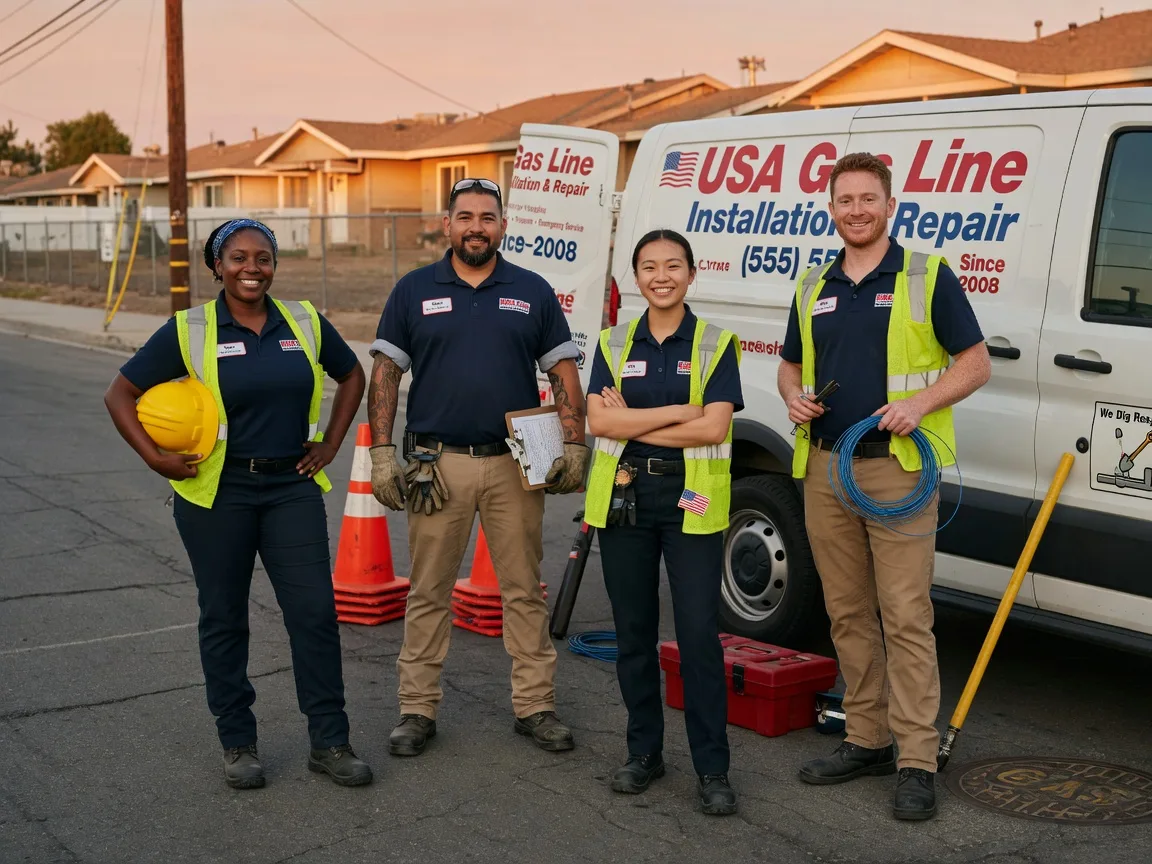 Gas Line Installation company in Menard, TX